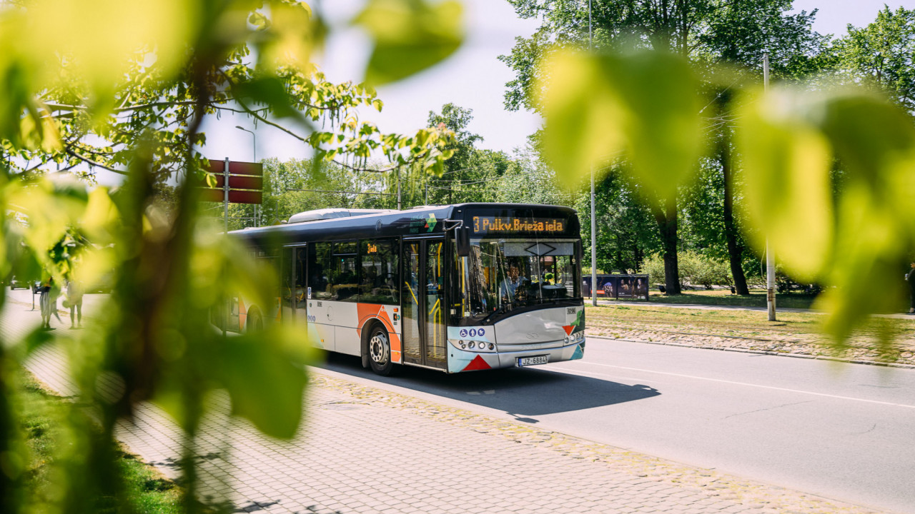 Sabiedriskā transporta kustības izmaiņas jūnijā