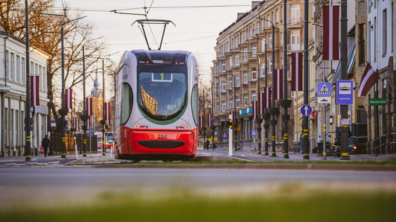 Liepājas dzimšanas dienā sabiedrisko transportu var izmantot bez maksas